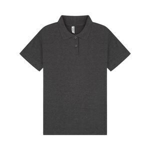 Casual Classic Womens/Ladies Polo / Dark Heather